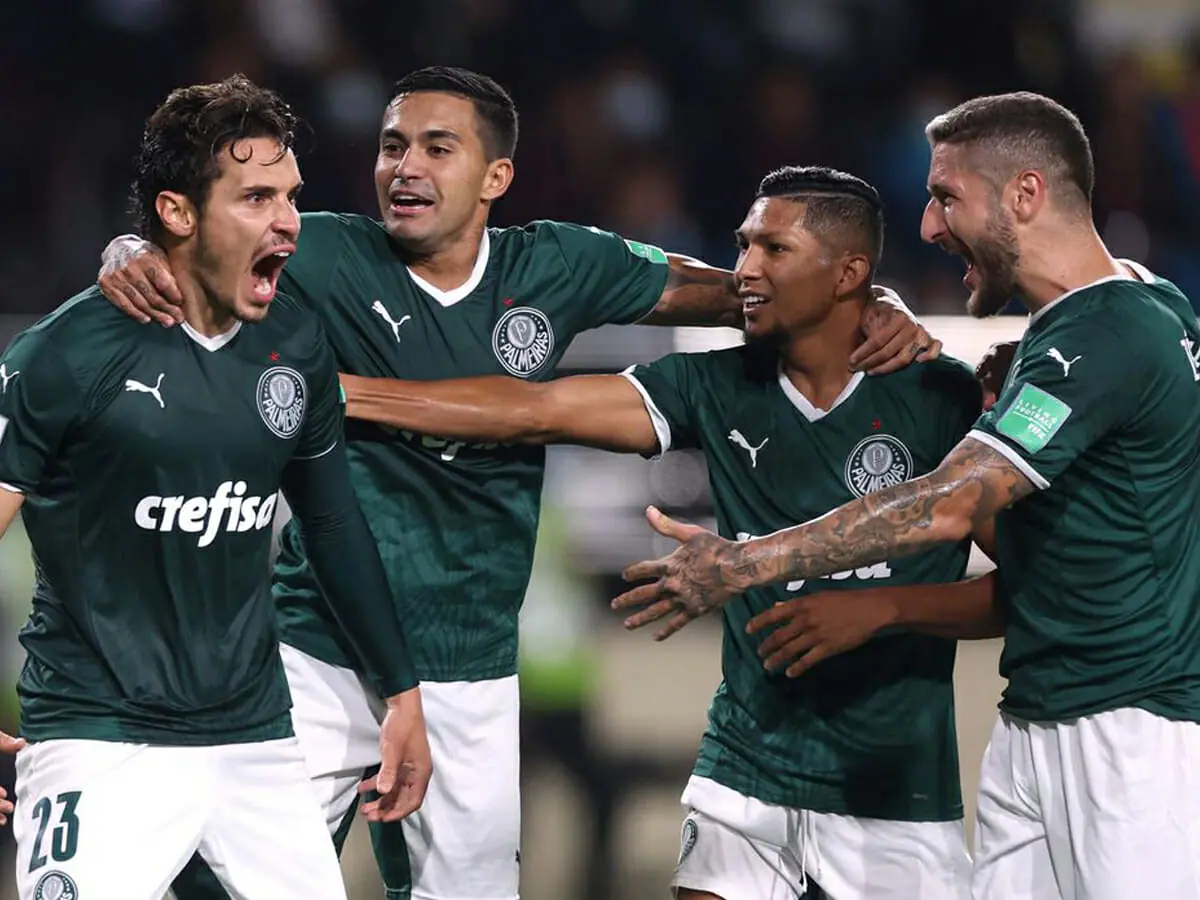 Jogadores do Palmeiras