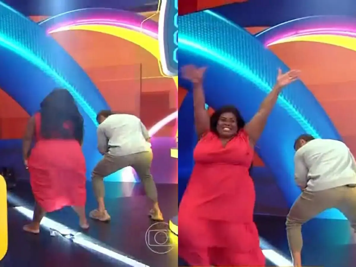 Jojo Todynho e Marcos Mion no Caldeirão