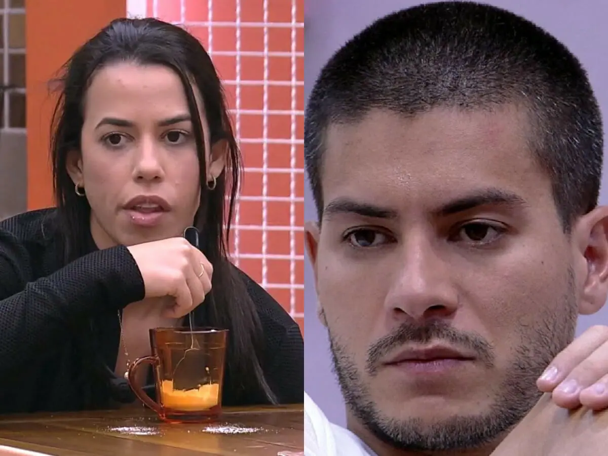 Larissa e Arthur Aguiar do BBB 22