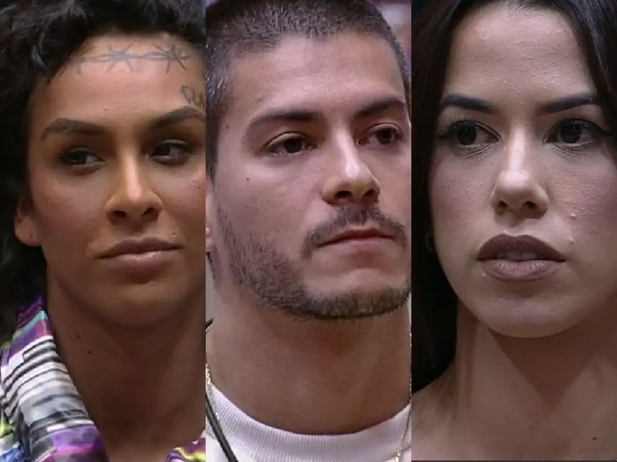 Linn da Quebrada, Arthur Aguiar e Larissa se enfrentam no Paredão do BBB 22_2802