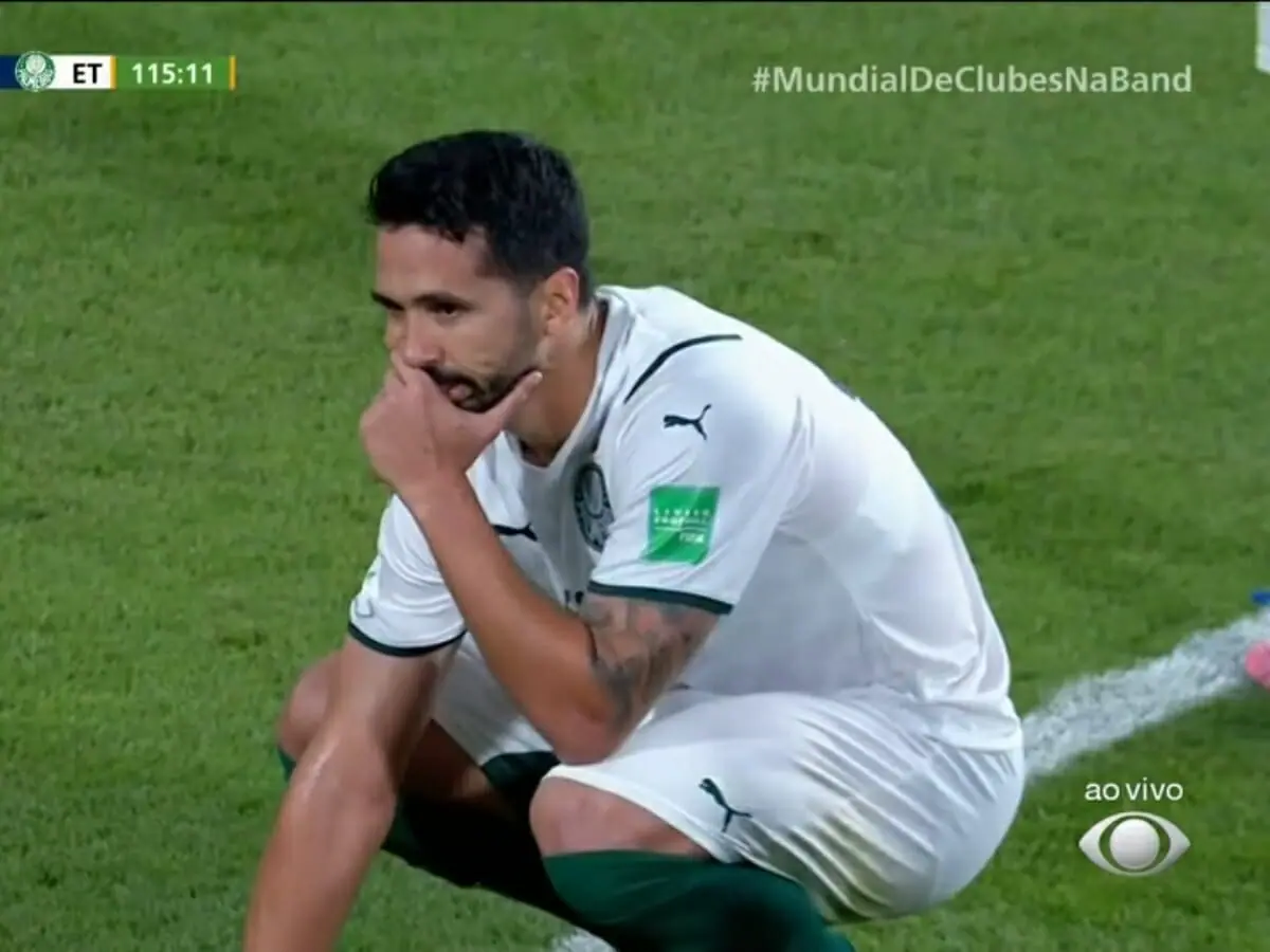 Luan, jogador na partida Palmeiras x Chelsea, final do Mundial de Clubes da Fifa