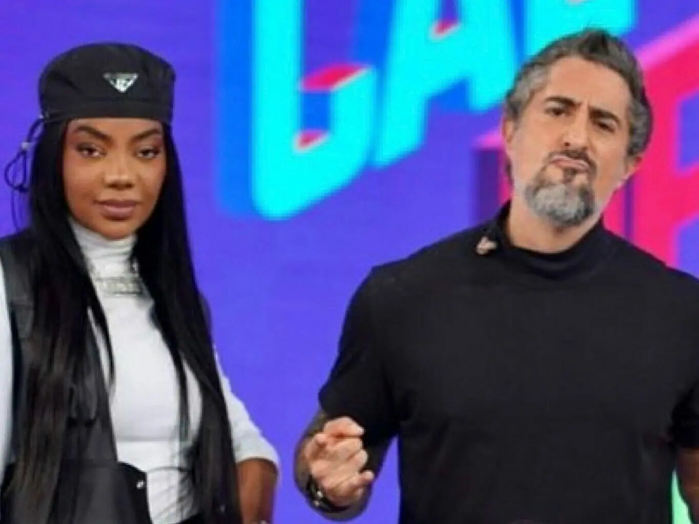 Ludmilla e Marcos Mion