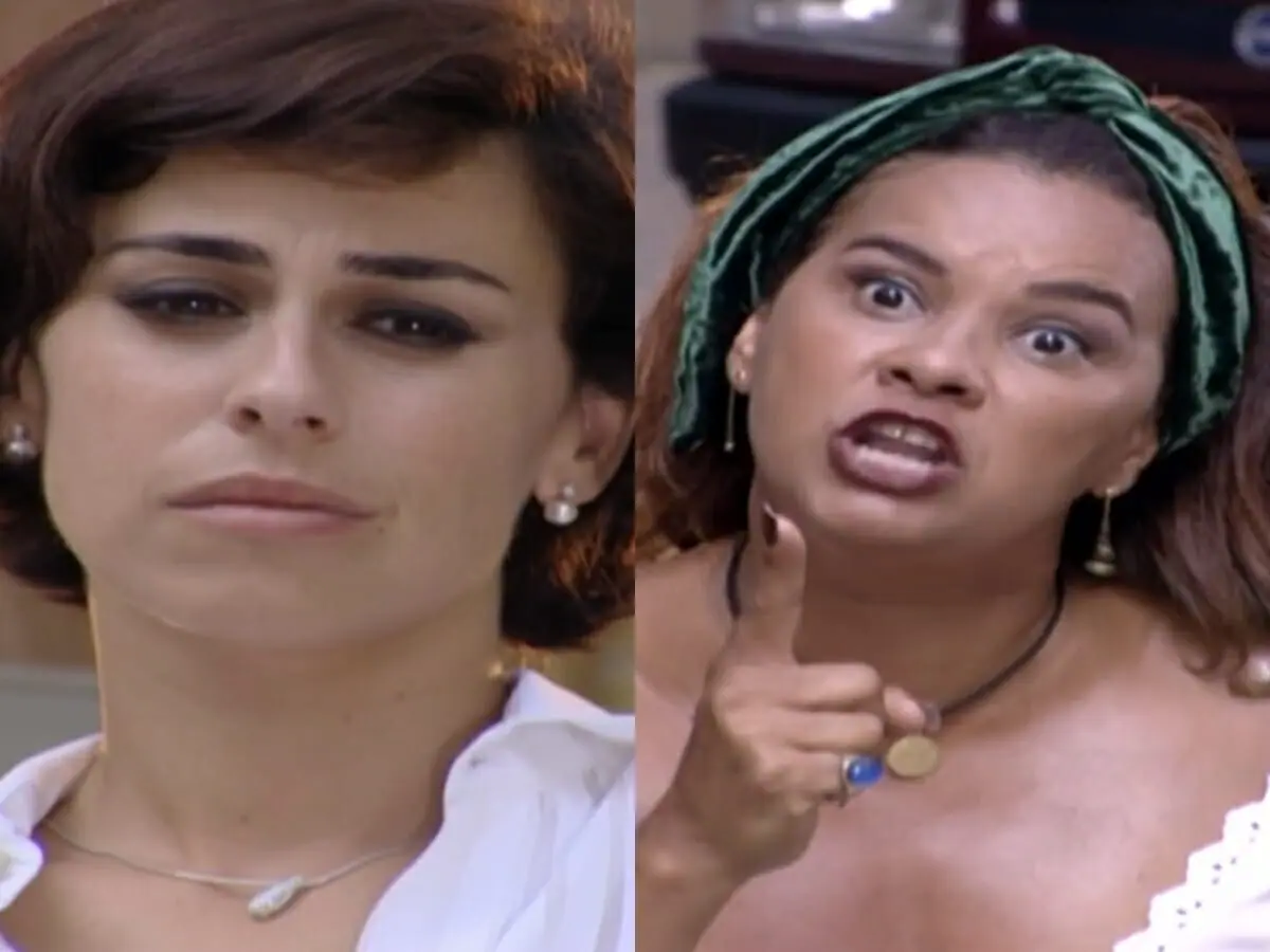 Maysa (Daniela Escobar) e Dona Jura (Solange Couto) de O Clone