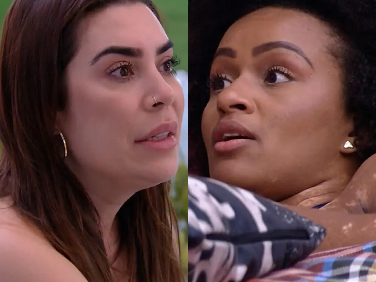Naiara Azevedo e Natália no BBB 22