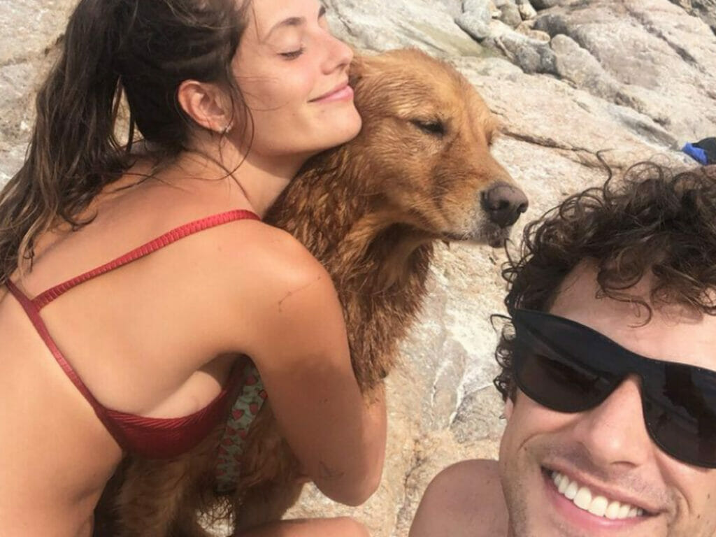 O casal de atores Lina Mello e Ronny Kriwat atuaram em Gênesis (Reprodução Instagram)