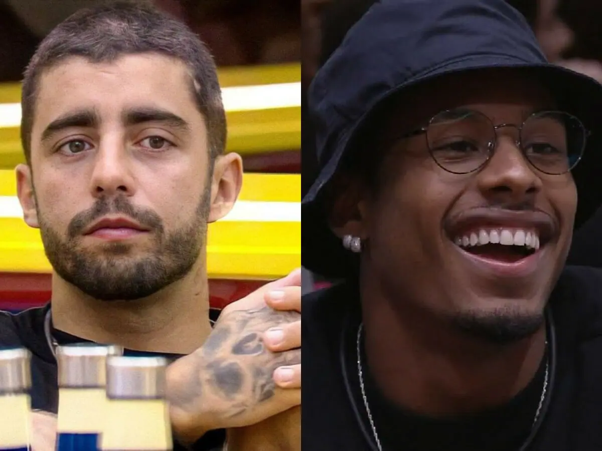 Pedro Scooby e Paulo André no BBB 22