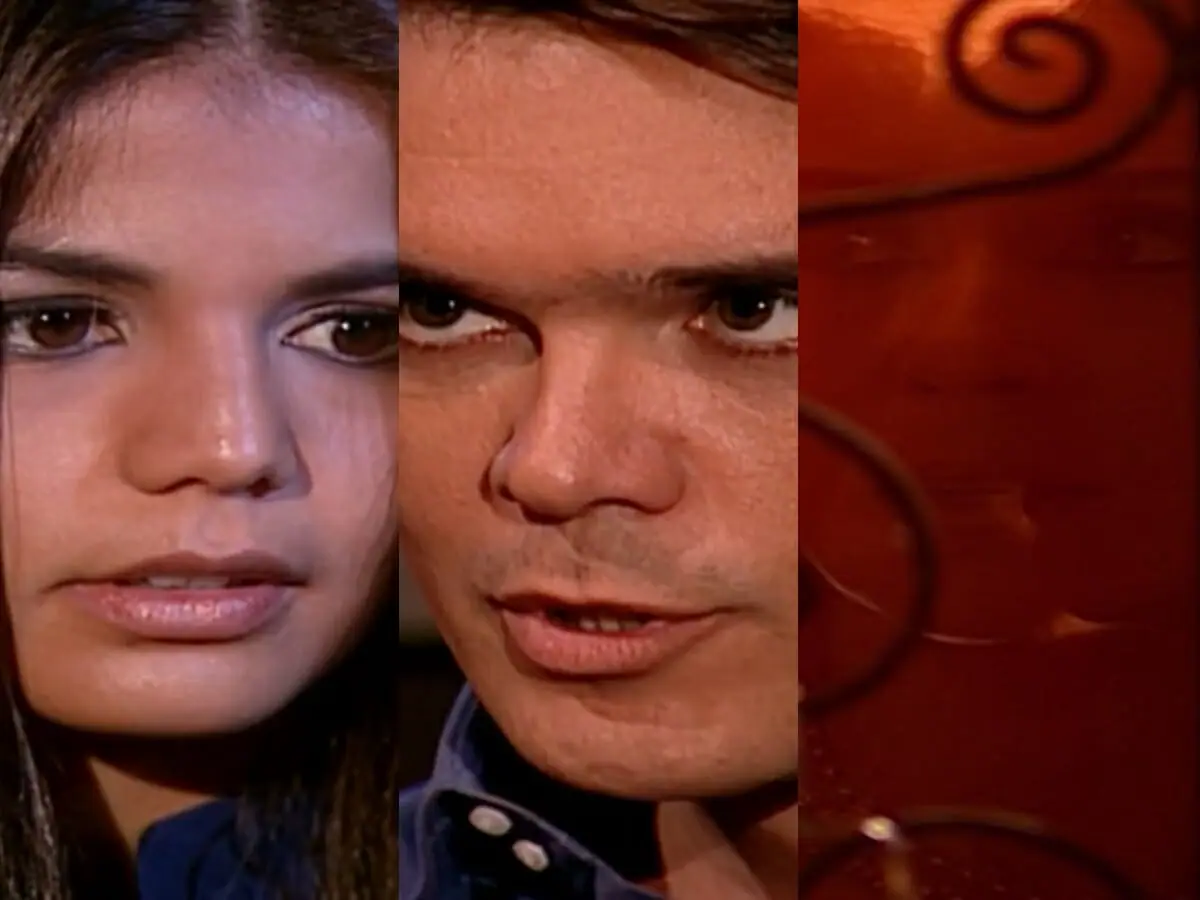 Ranya (Nívea Stelmann), Said (Dalton Vigh) e Jade (Giovanna Antonelli) de O Clone