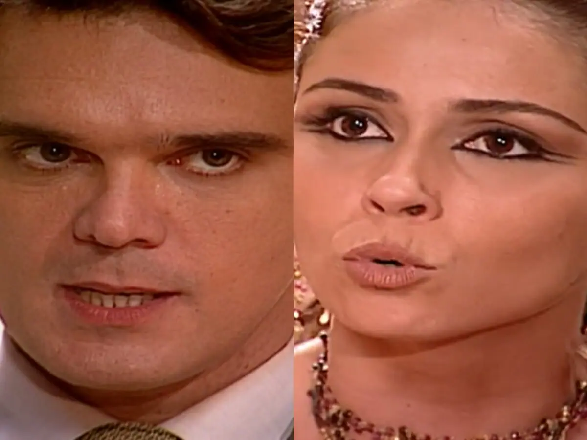 Said (Dalton Vigh) e Jade (Giovanna Antonelli) de O Clone
