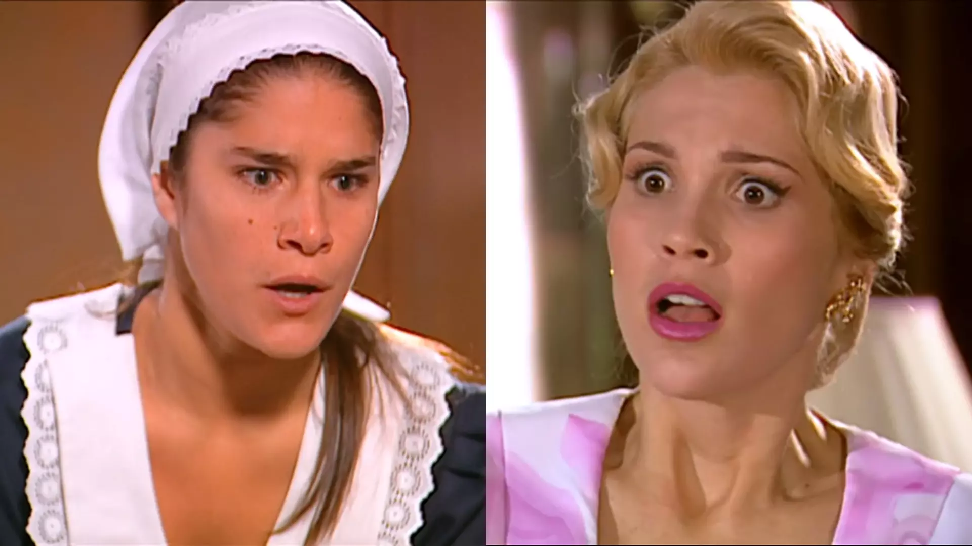 Serena (Priscila Fantin) e Cristina (Flávia Alessandra) de Alma Gêmea