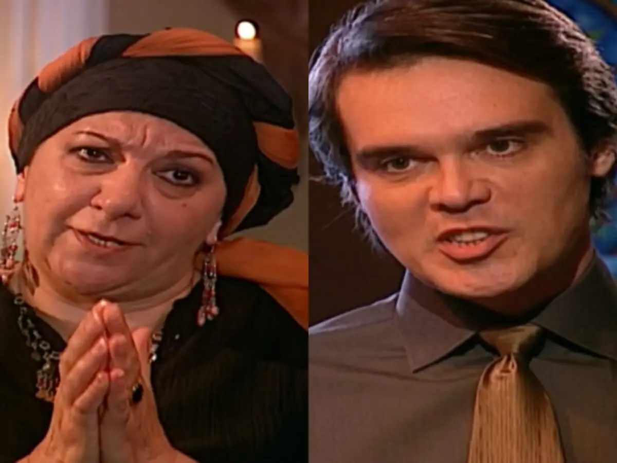 Zoraide (Jandira Martini) e Said (Dalton Vigh) de O Clone