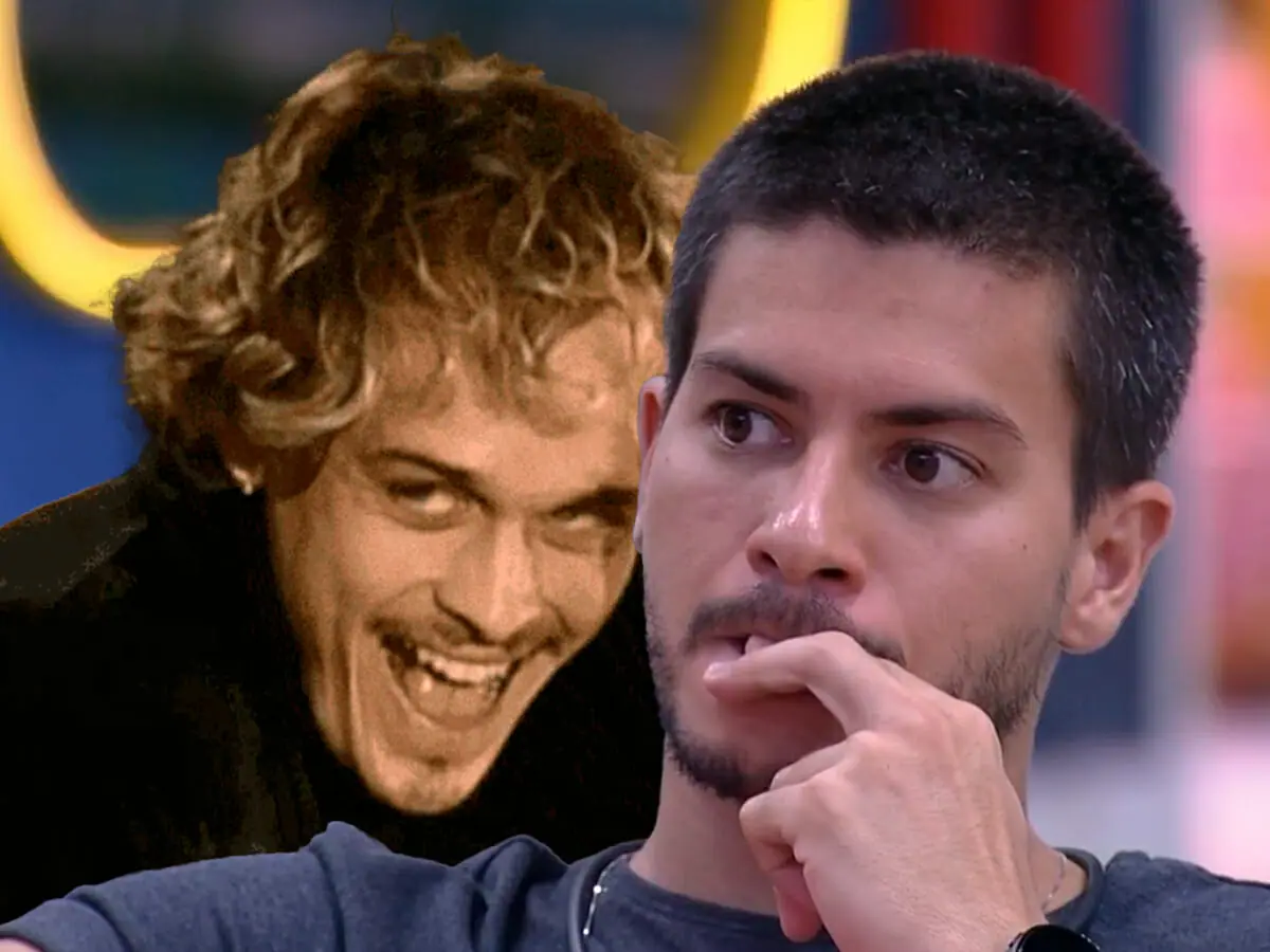 Alexandre (Guilherme Fontes) em A Viagem e Arthur Aguiar no BBB 22