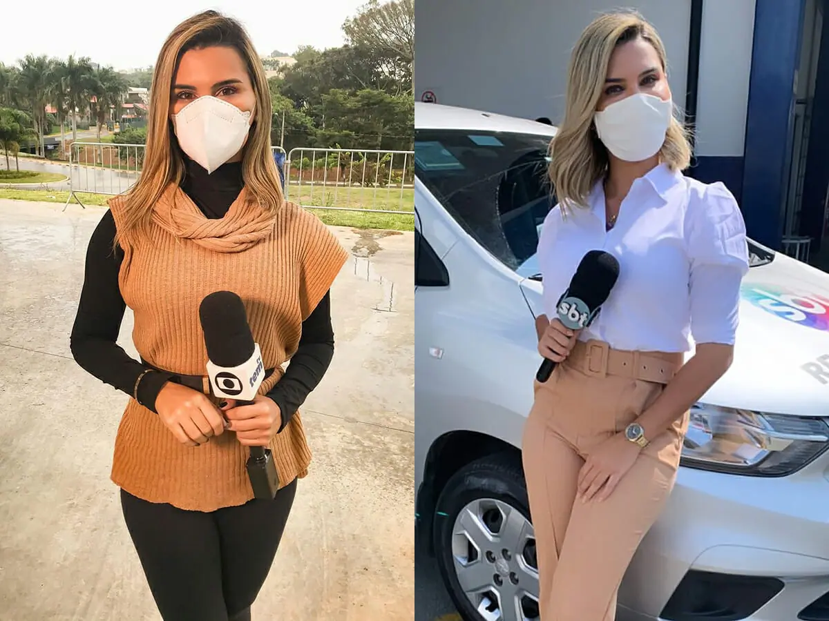 A jornalista Aline Galdino, ex-Globo, assina com o SBT