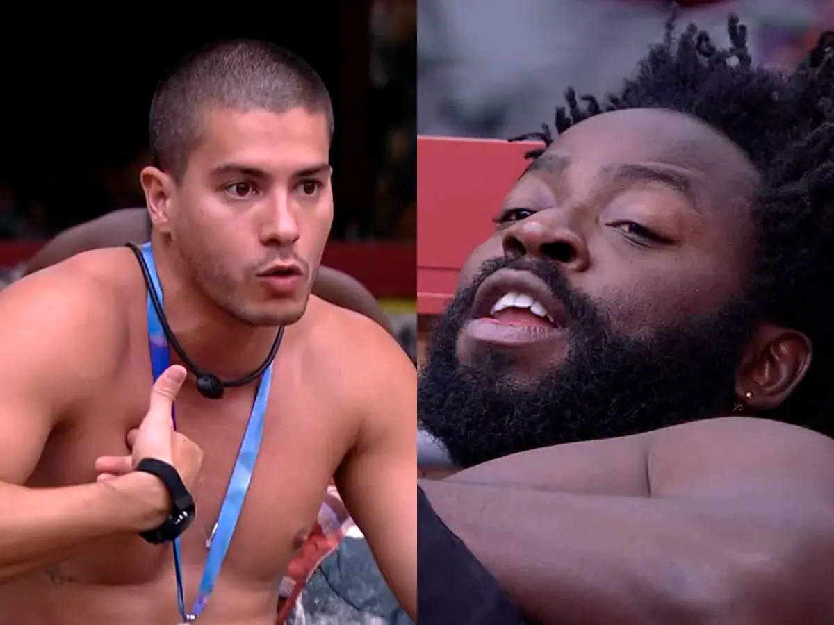 Arthur Aguiar e Douglas Silva no BBB 22