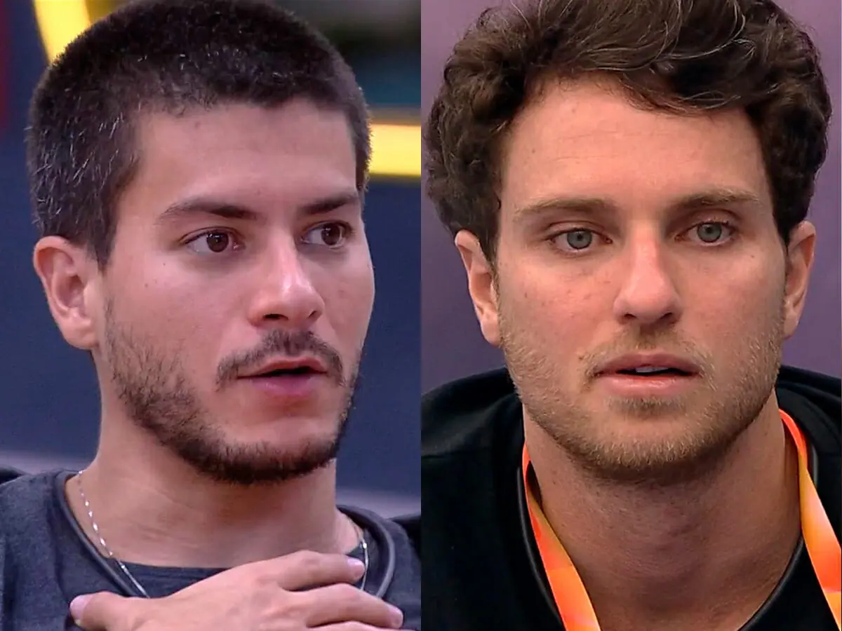 Arthur Aguiar e Lucas no BBB 22