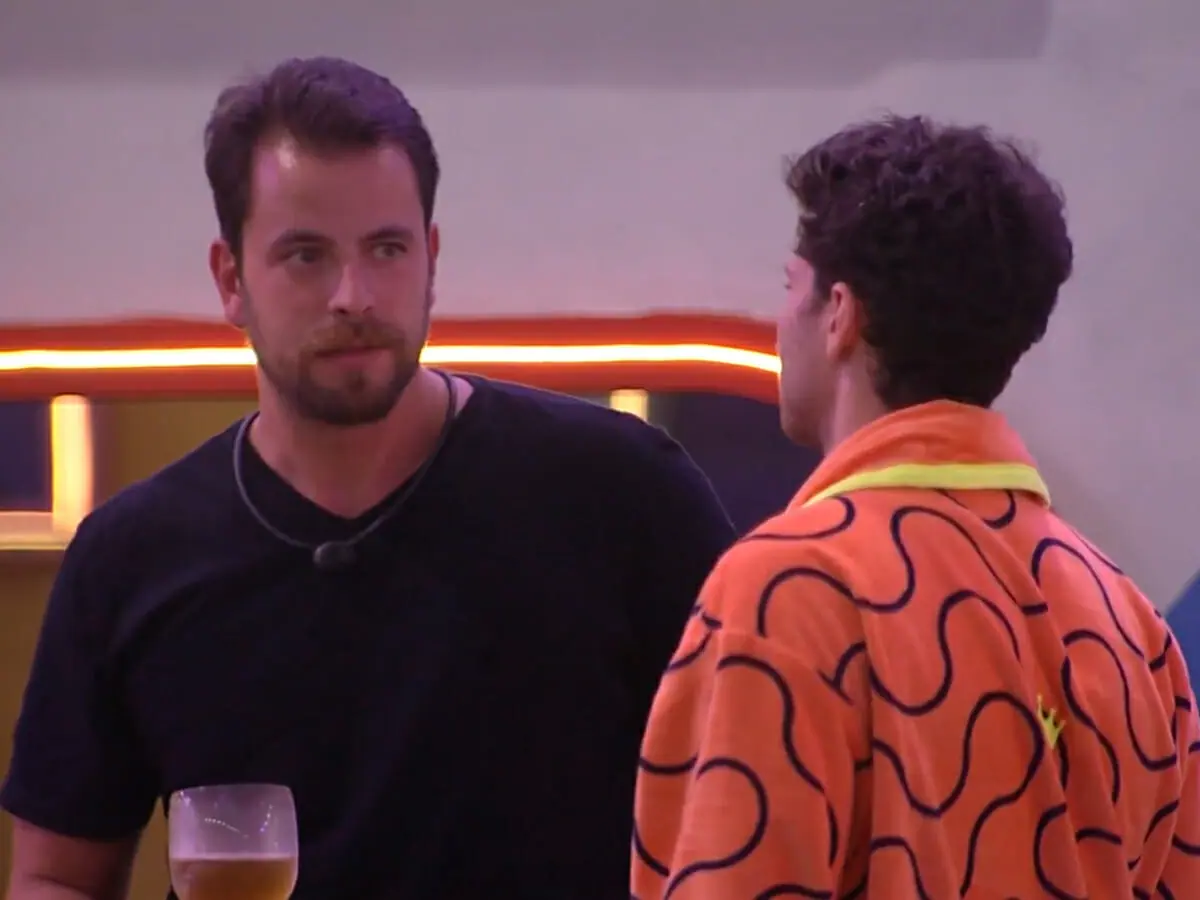 Gustavo e Lucas no BBB 22