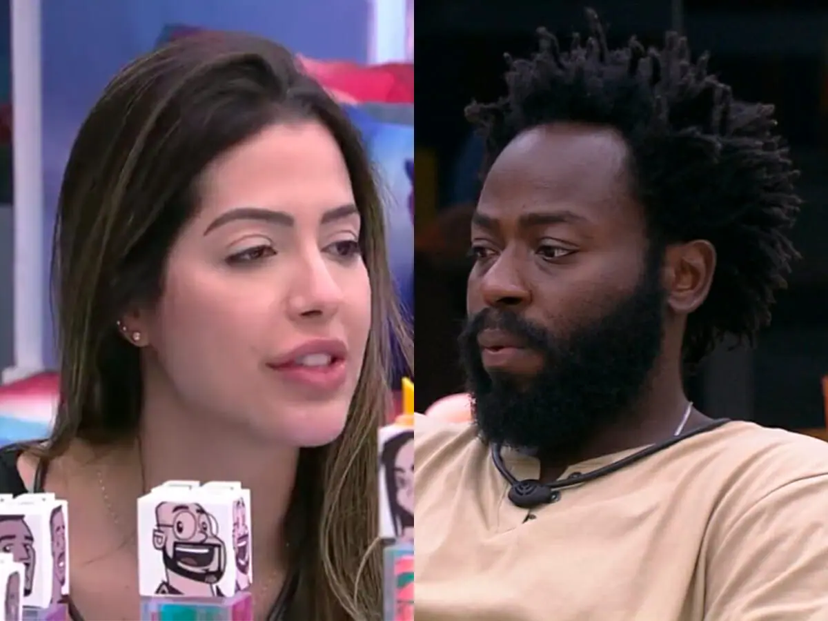 Laís e Douglas Silva no BBB 22