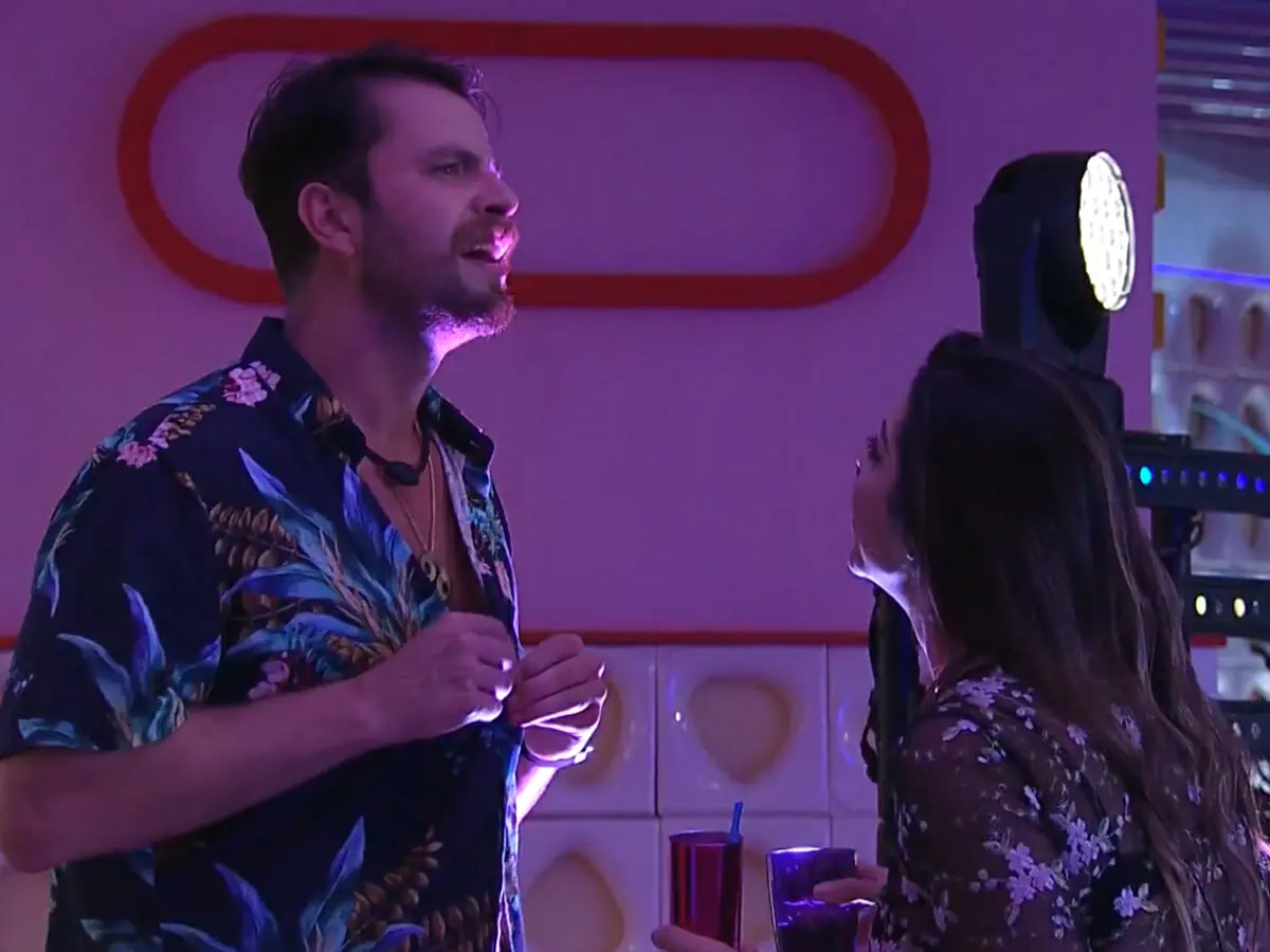 Laís e Gustavo no BBB 22