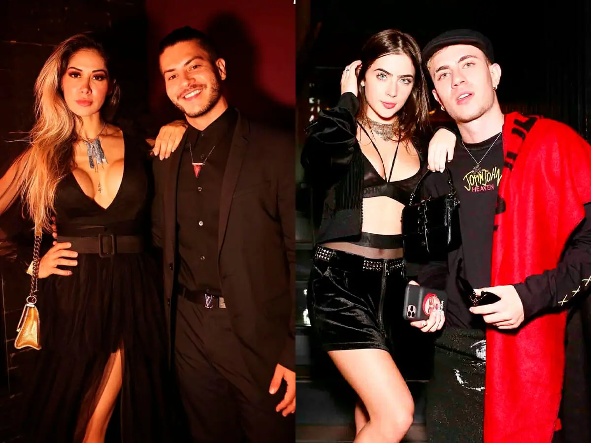 Maíra Cardi, Arthur Aguiar, Jade Picon e Leo Picon