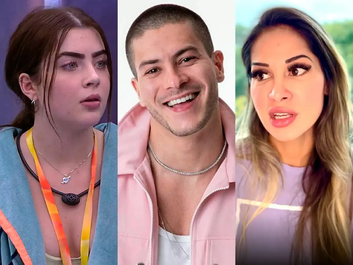Jade Picon, Arthur Aguiar e Maíra Cardi