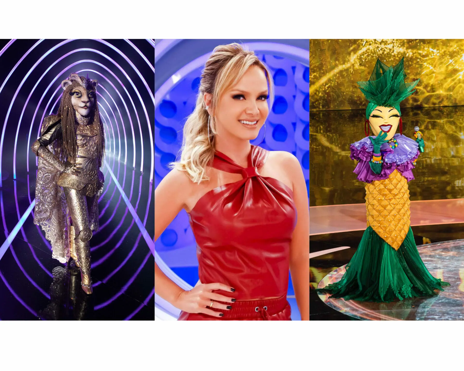Eliana e os participantes do The Masked Singer Brasil (Divulgação)