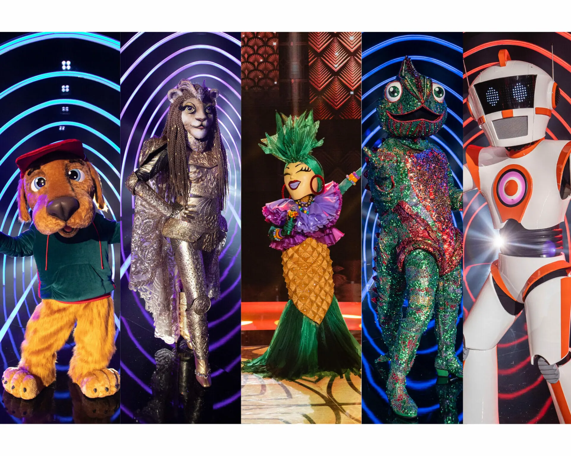 Participantes do The Masked Singer Brasil (Divulgação)
