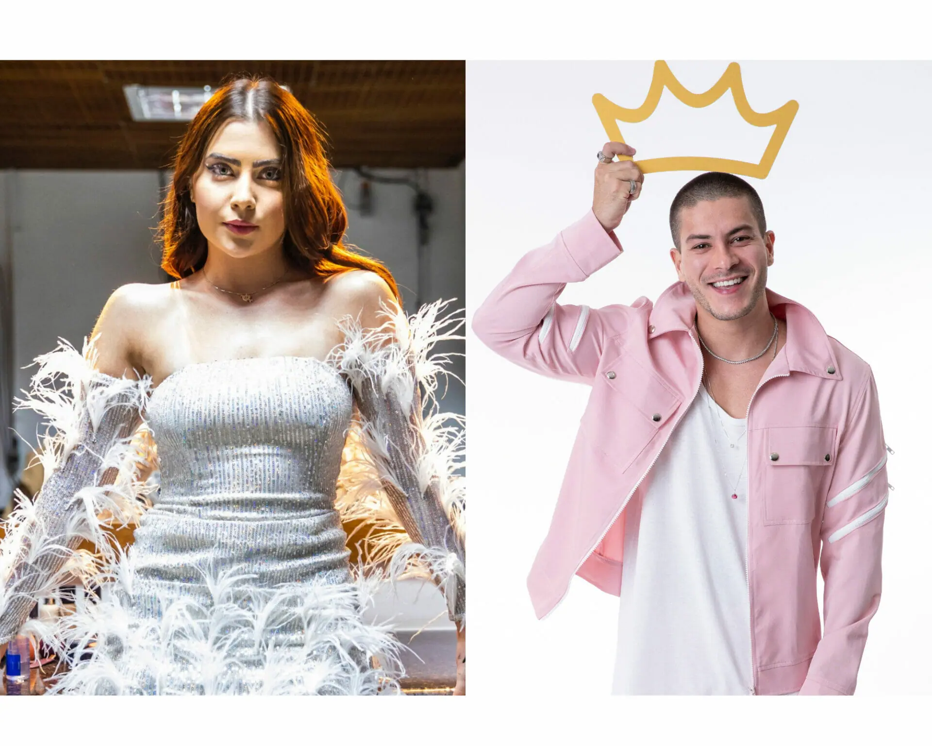 Jade Picon e Arthur Aguiar (Divulgação)