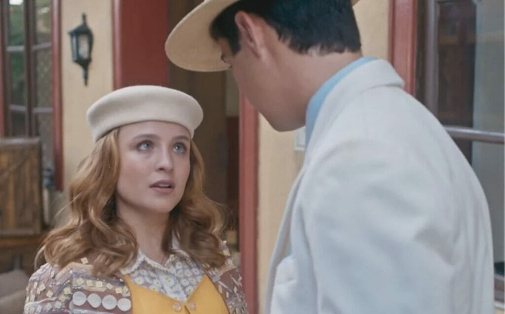 Isadora (Larissa Manoela) e Joaquim (Danilo Mesquita) de Além da Ilusão (Reprodução/TV Globo)