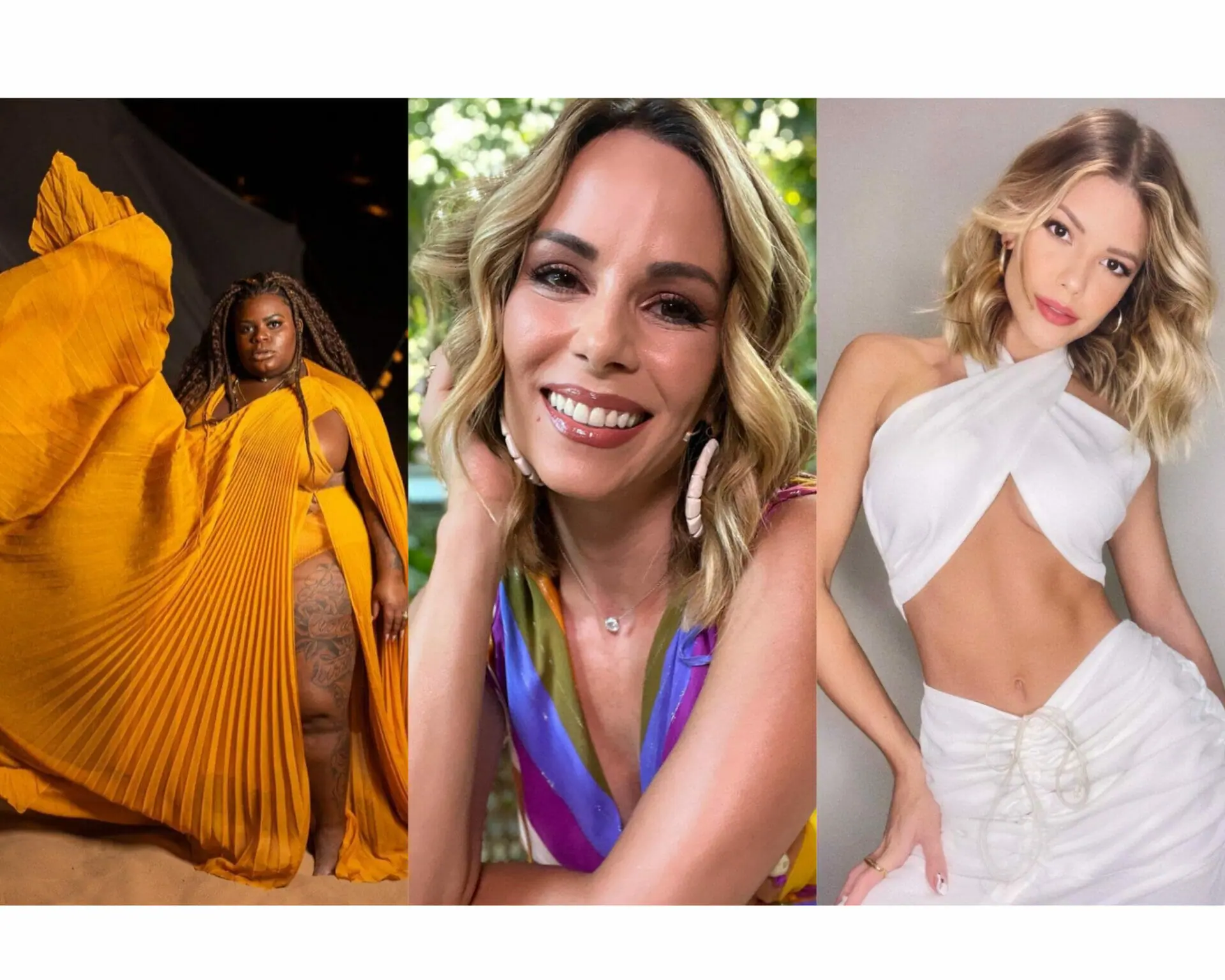 Jojo Todynho, Ana Furtado e Vitória Strada estão na Dança dos Famosos (Divulgação)