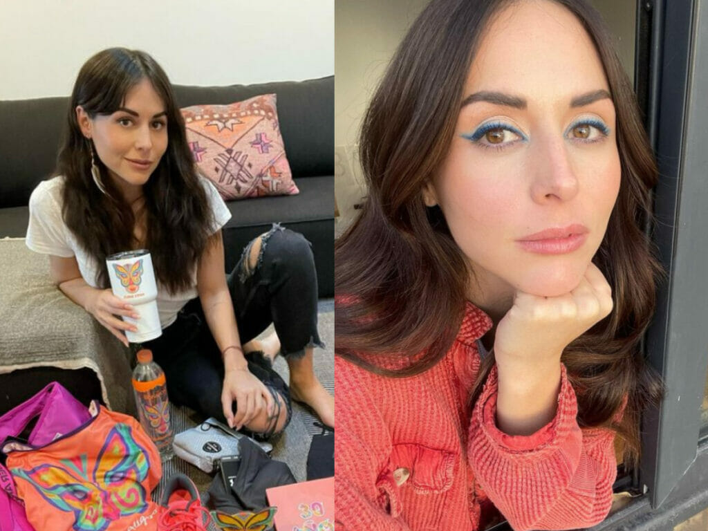 A atriz Zuria Vega, de Mar de Amor, atualmente (Reprodução Instagram)