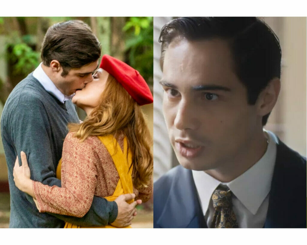 Isadora (Larissa Manoela), Davi (Rafa Vitti) e Joaquim (Danilo Mesquita) de Além da Ilusão (Globo/ João Miguel Júnior)