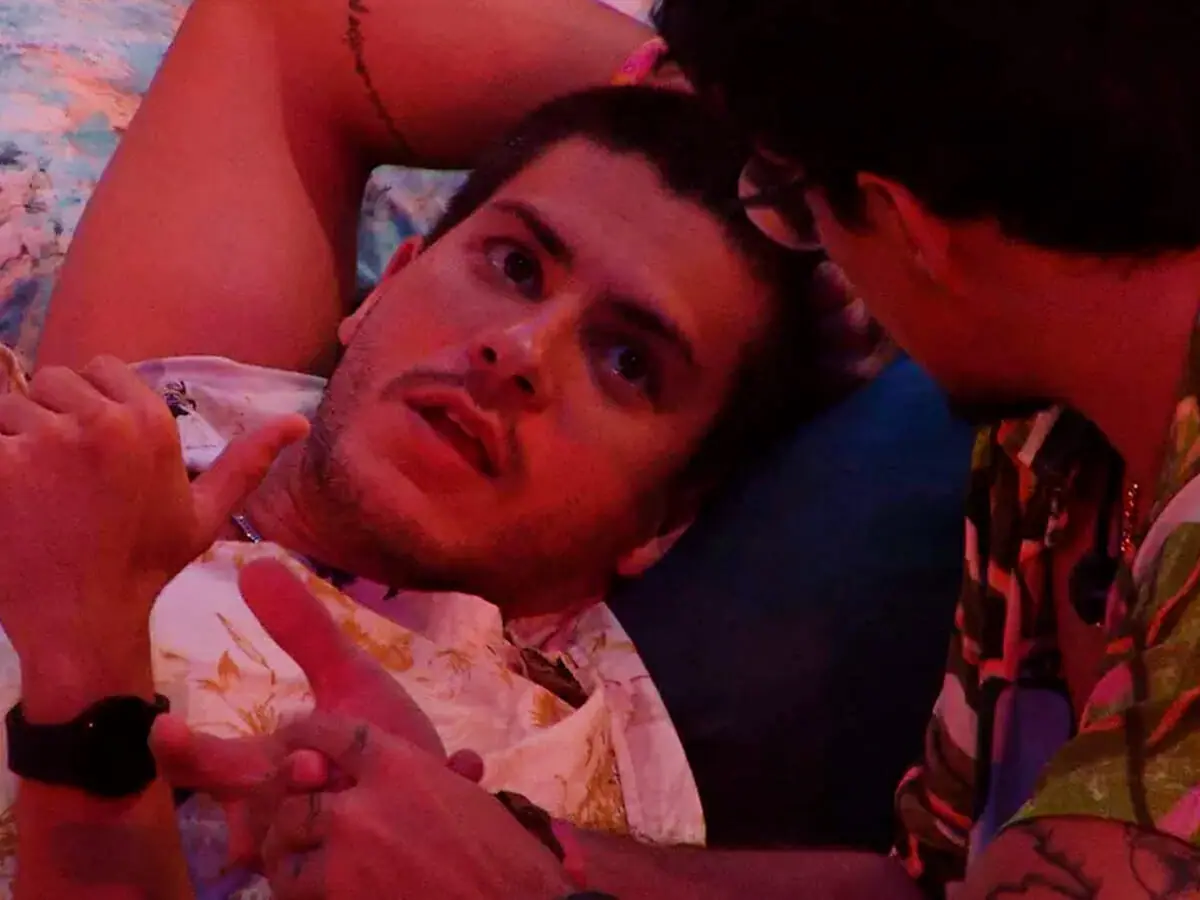 Arthur Aguiar e Eliezer no BBB 22 (Reprodução/Globoplay)
