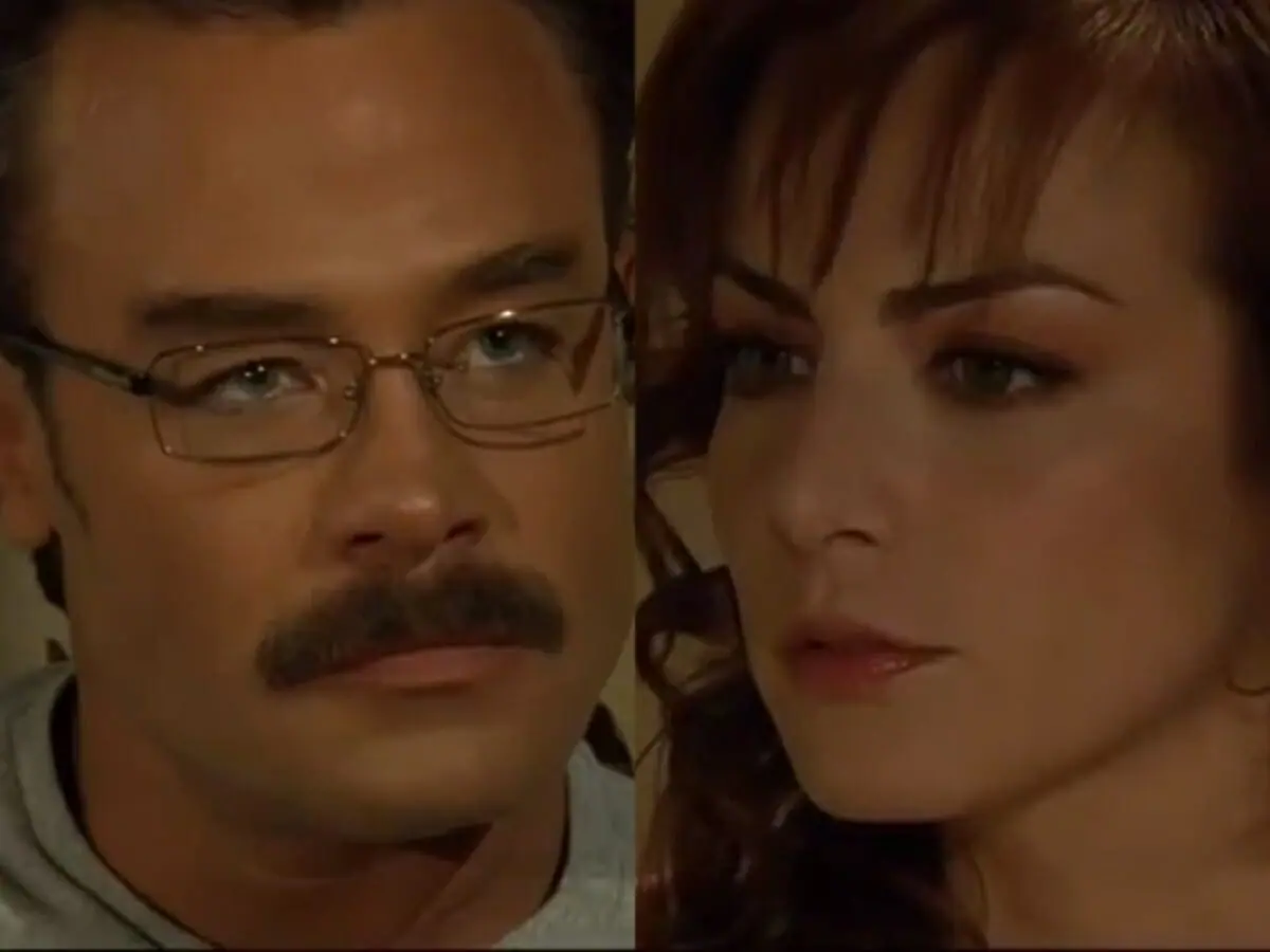 Adriano (Sergio Sendel) e Fernanda (Silvia Navarro) de Amanhã é Para Sempre