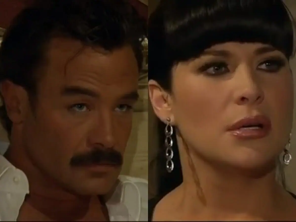 Adriano (Sergio Sendel) e Priscila (Arleth Terán) de Amanhã é Para Sempre