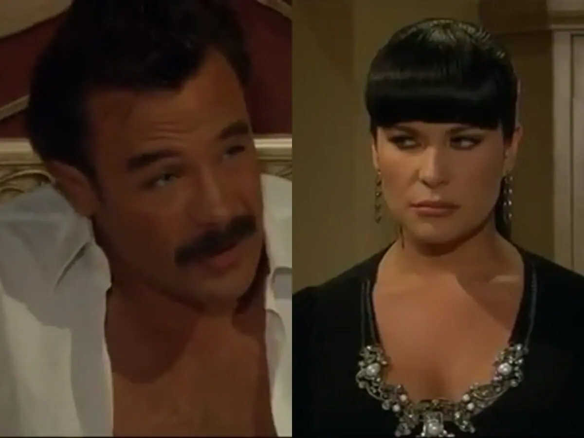 Adriano (Sergio Sendel) e Priscila (Arleth Terán) de Amanhã é Para Sempre