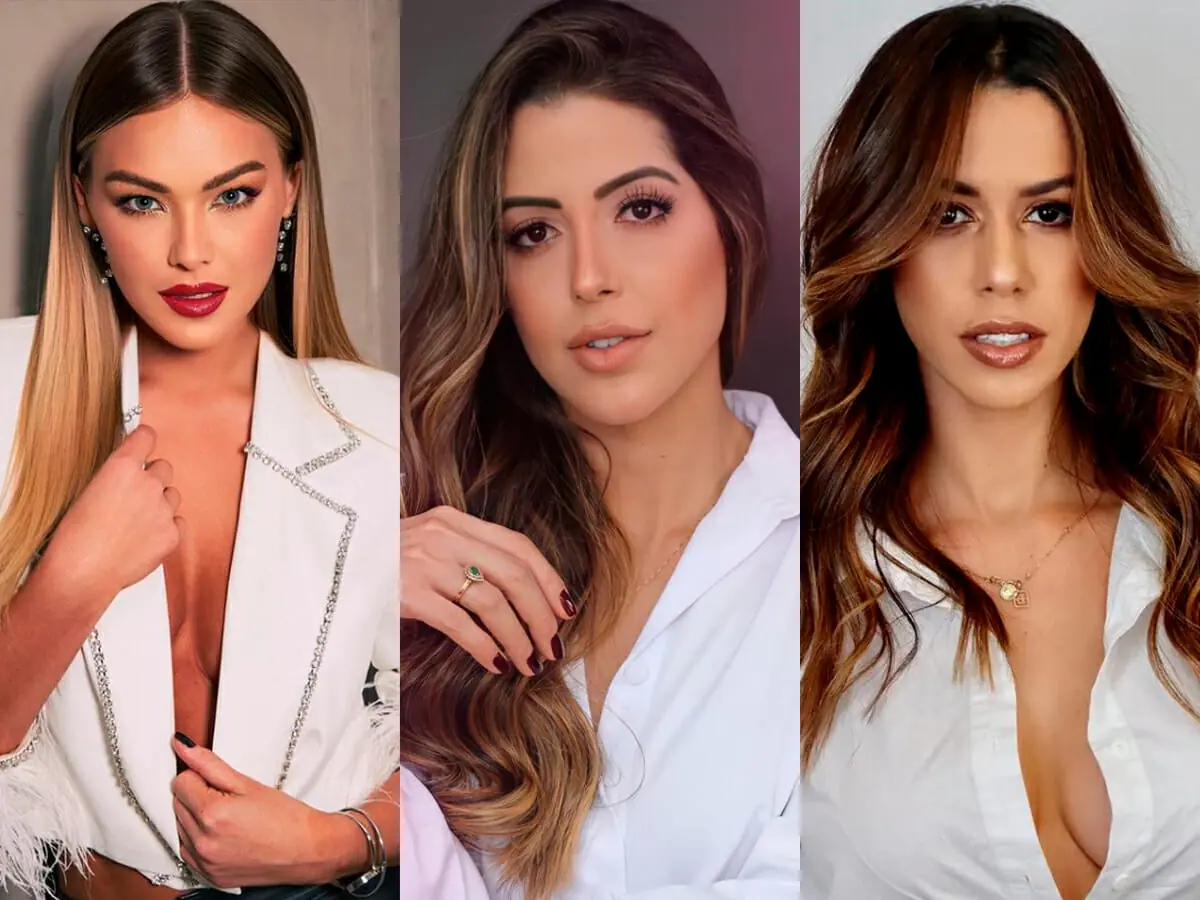 Bárbara, Laís e Larissa do BBB 22