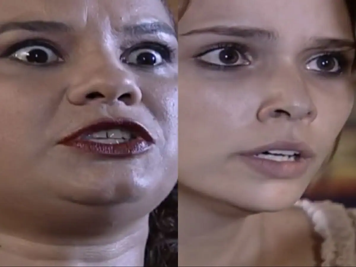 Dona Jura (Solange Couto) e Mel (Débora Falabella) de O Clone