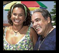 Dona Jura e Edvaldo em O Clone