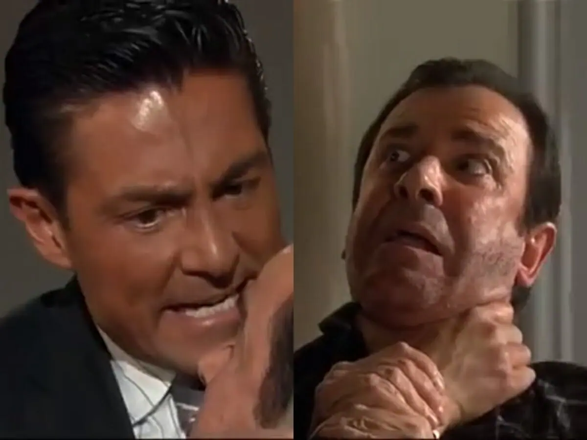 Eduardo (Fernando Colunga) e Oregon (Ricardo Silva) de Amanhã é Para Sempre