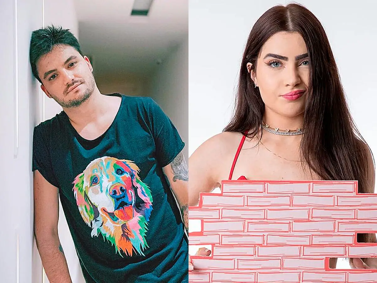 Felipe Neto e Jade Picon no BBB 22 (Reprodução/Instagram)