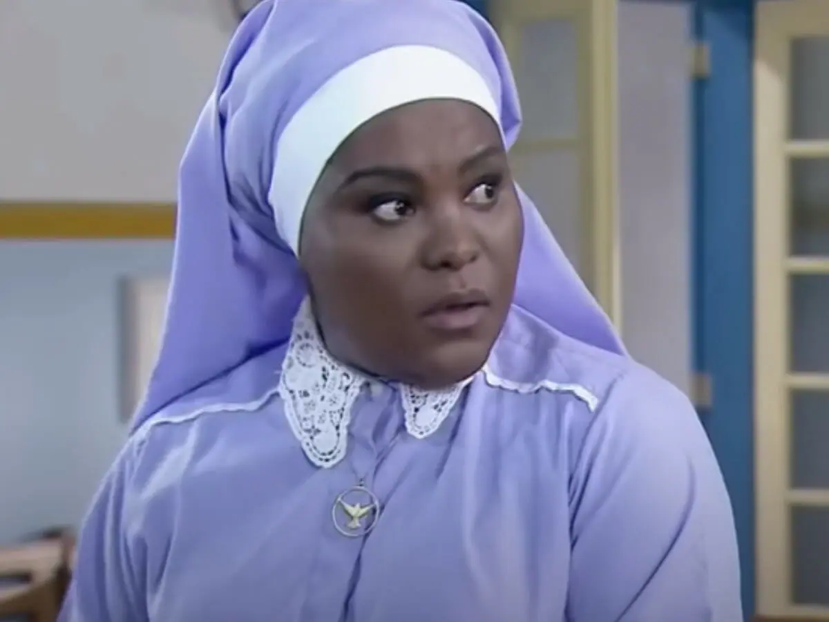 Fabiana (Karin Hils) em Carinha de Anjo