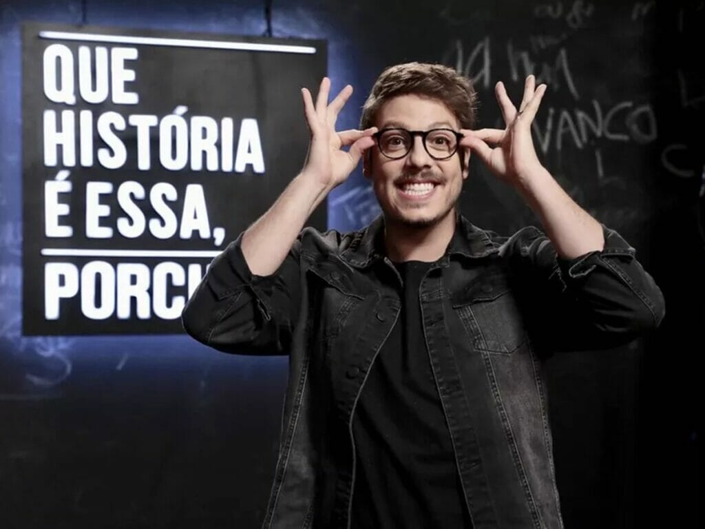 Fábio Porchat apresenta a quarta temporada do Que História É Essa, Porchat?