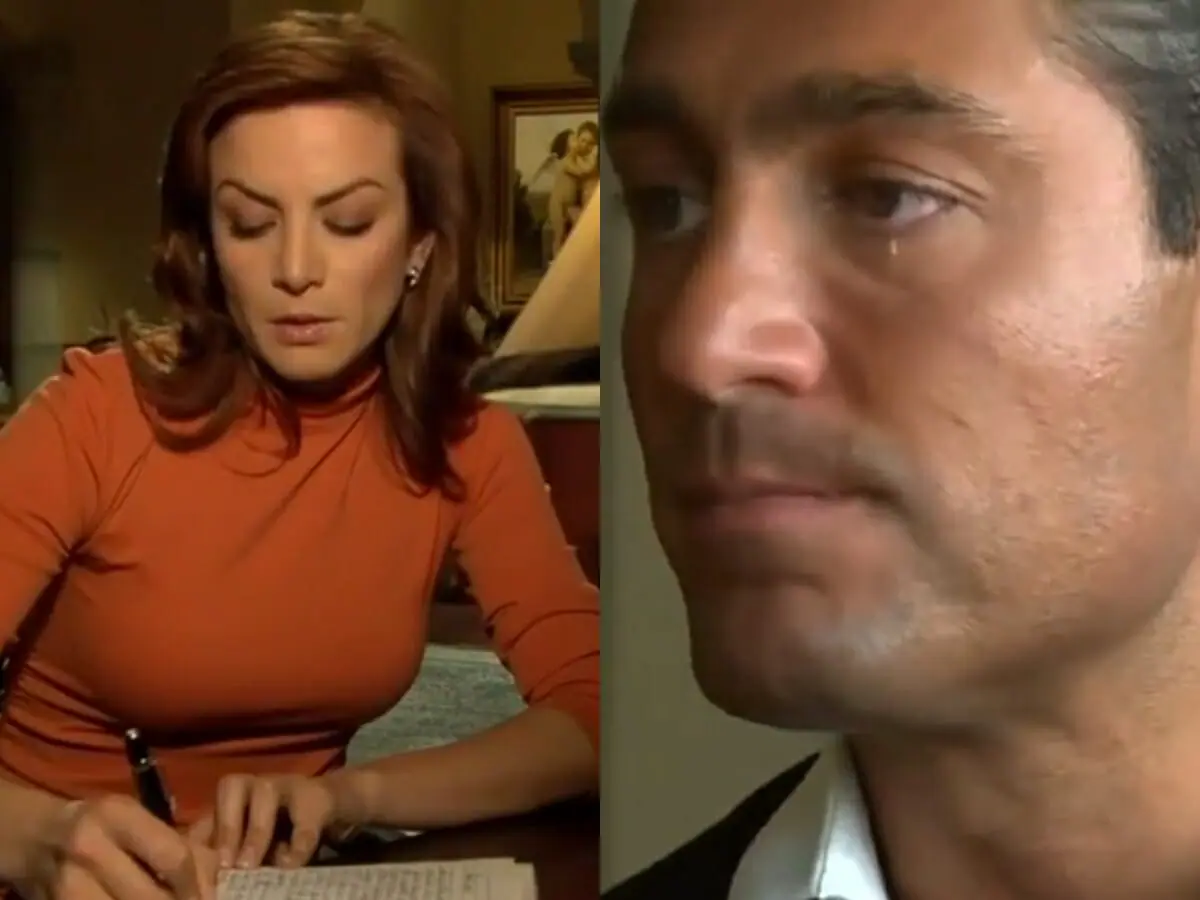 Fernanda (Silvia Navarro) e Eduardo (Fernando Colunga) de Amanhã é Para Sempre