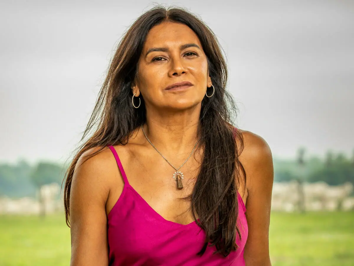 Filó (Dira Paes) em Pantanal (Foto João Miguel Jr - Globo)