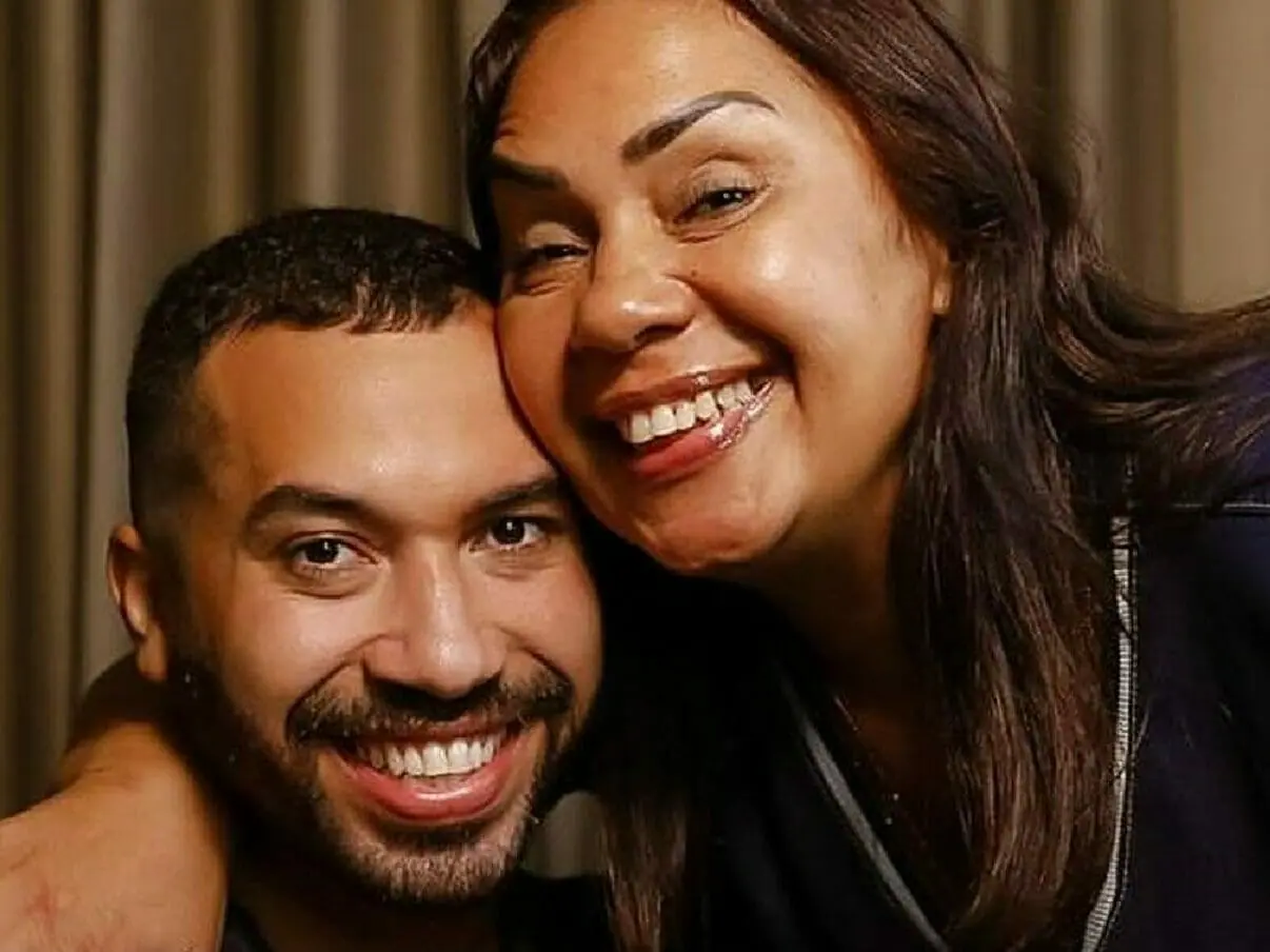 Gil do Vigor e sua mãe, Jacira Santana