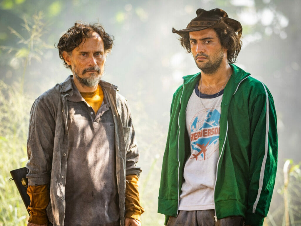Gil (Enrique Diaz) e Francisco (Tulio Starling) em Pantanal