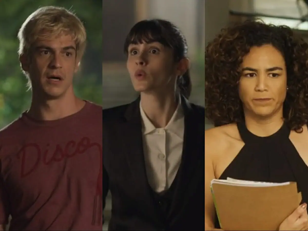 Guilherme (Mateus Solano), Flávia (Valentina Herszage) e Rose (Bárbara Colen) de Quanto Mais Vida, Melhor!