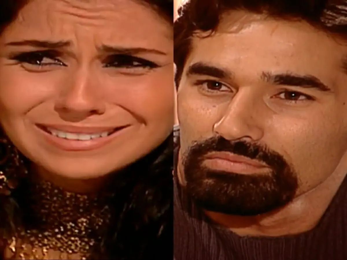 Jade (Giovanna Antonelli) e Zein (Luciano Szafir) de O Clone