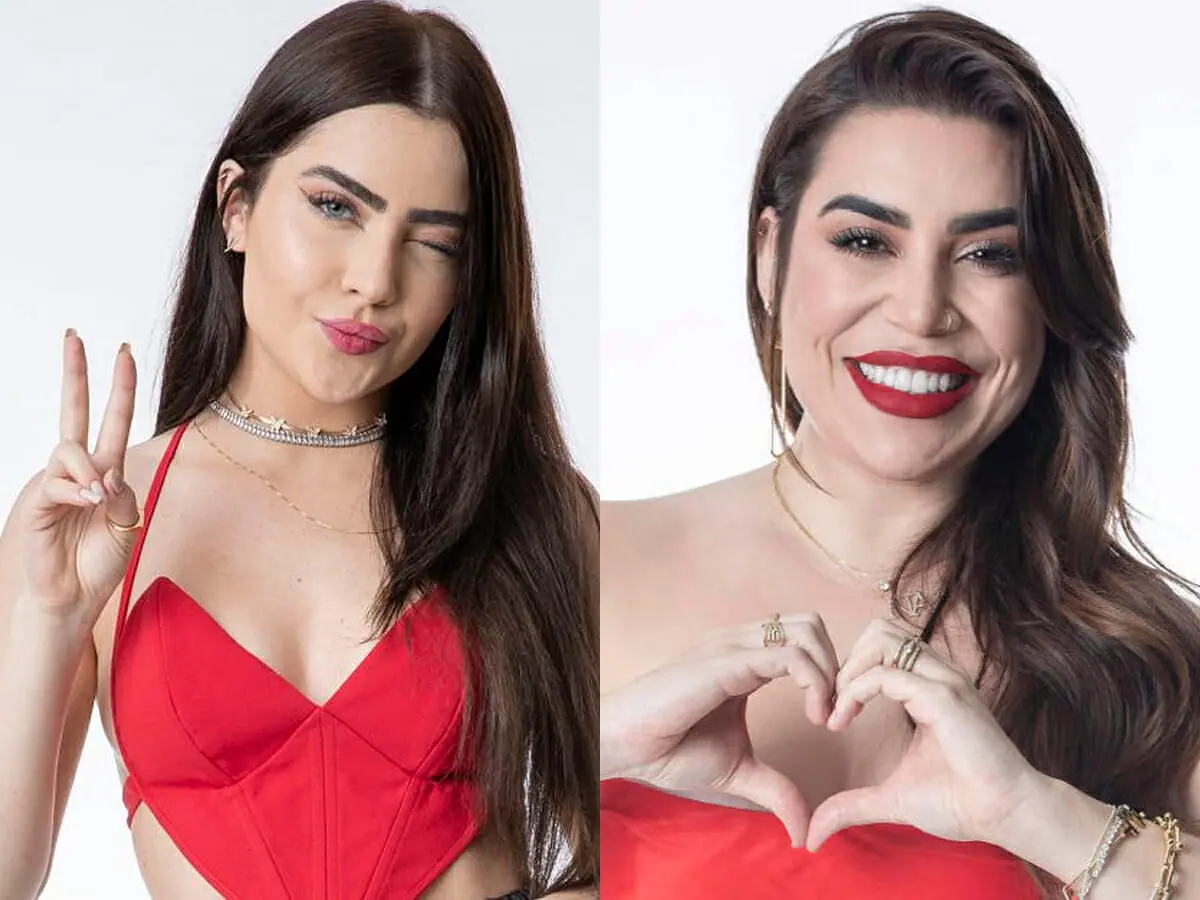 Jade Picon e Naiara Azevedo do BBB 22