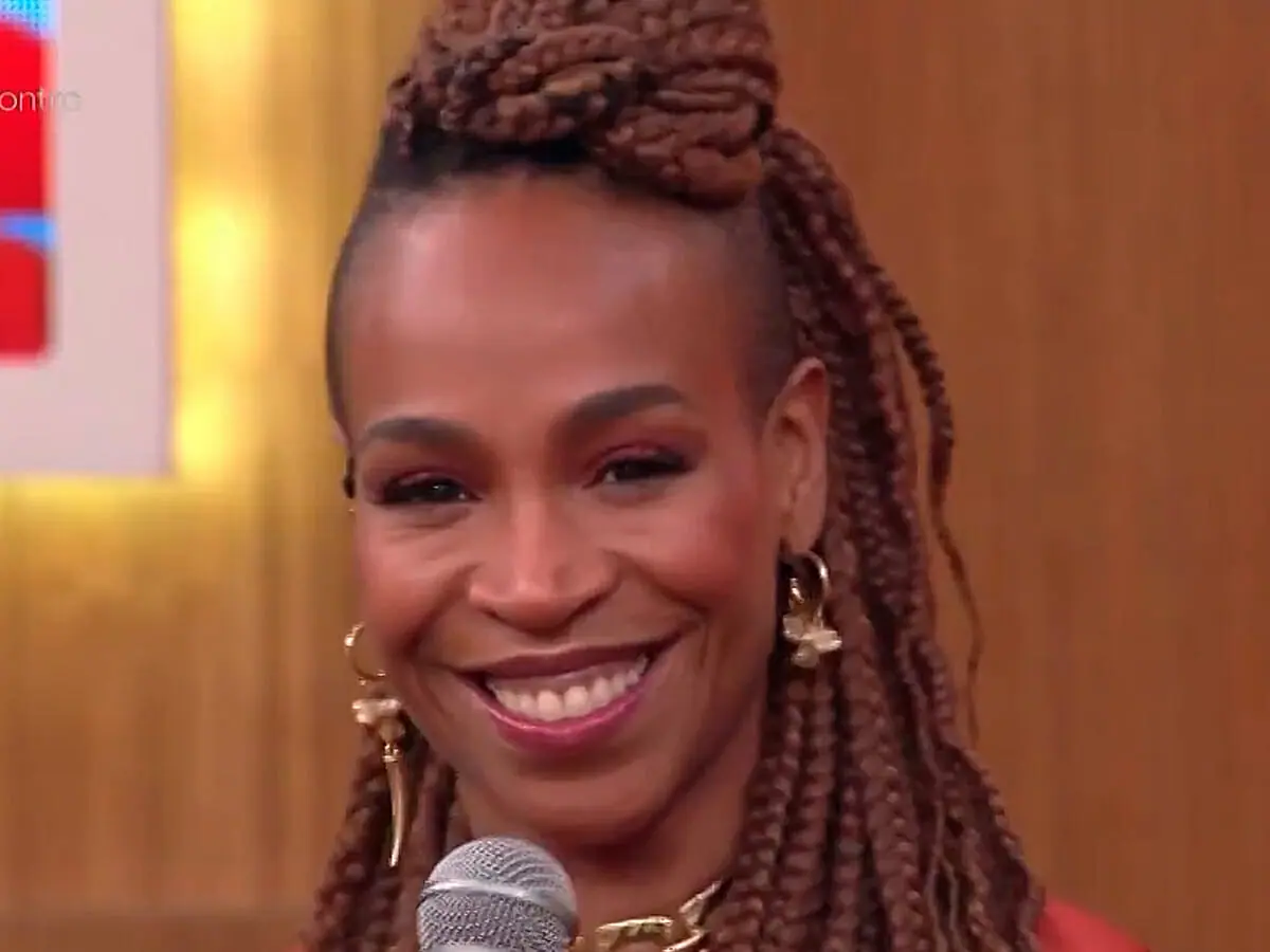 Karol Conká no Encontro de quinta-feira (31)