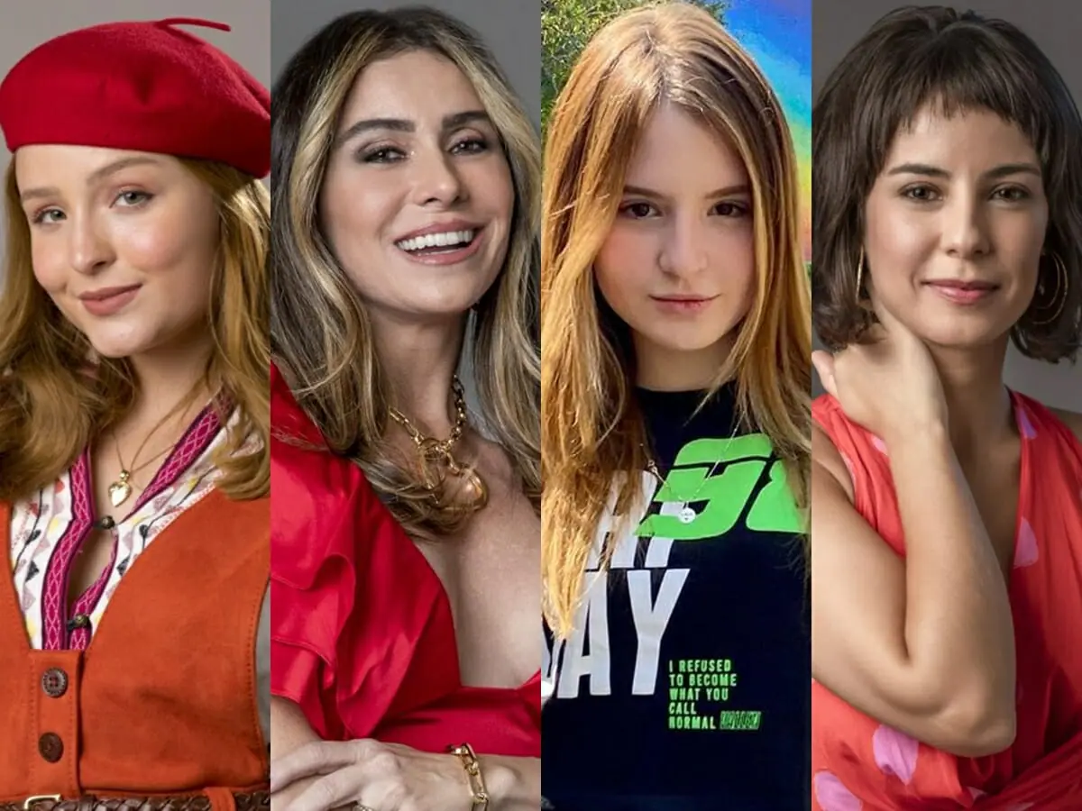 Larissa Manoela, Giovanna Antonelli, Sophia Valverde e Andréia Horta